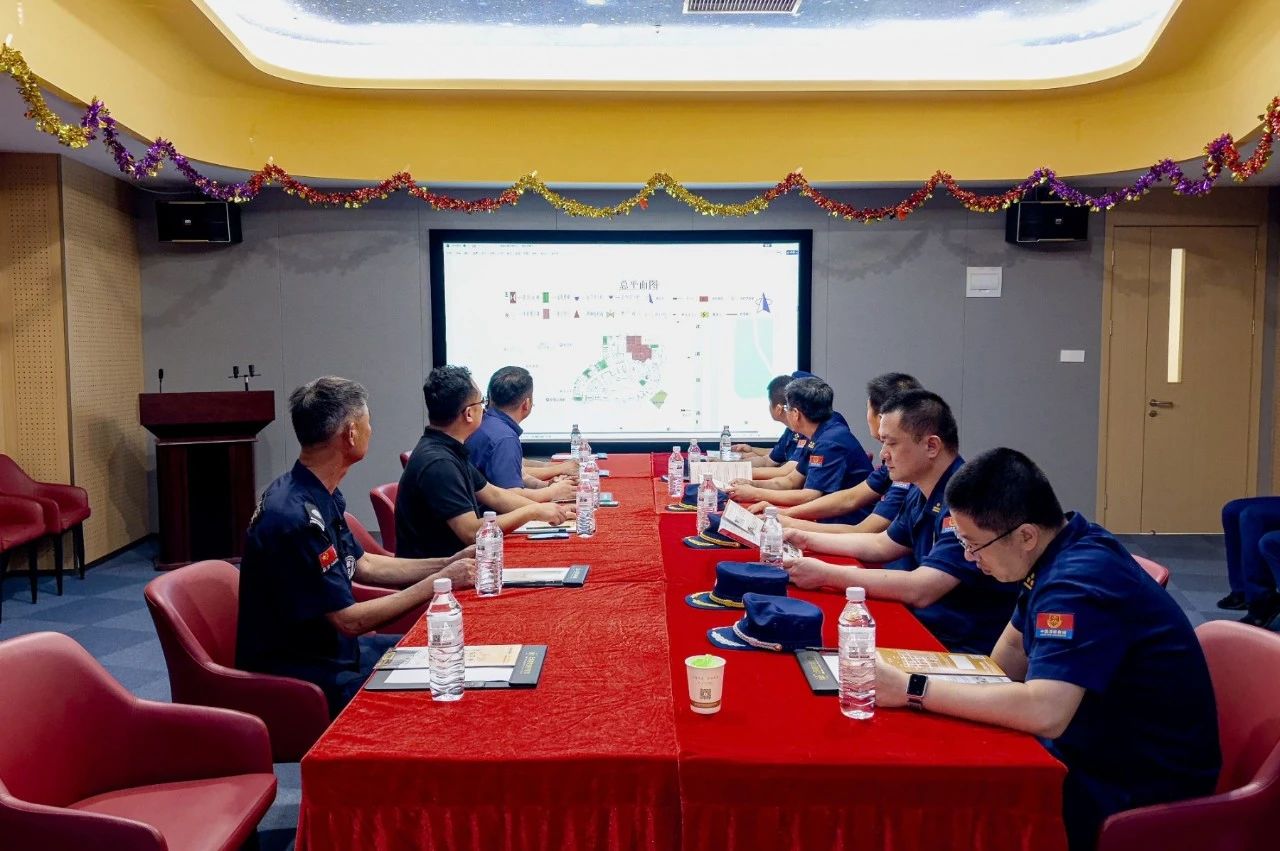 金山消防莅临我院检查指导消防安全工作(图1)