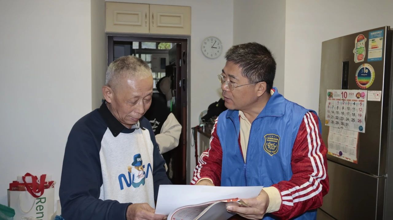 上海福申护理院台风前夕走访梅州社区独居老人(图9)